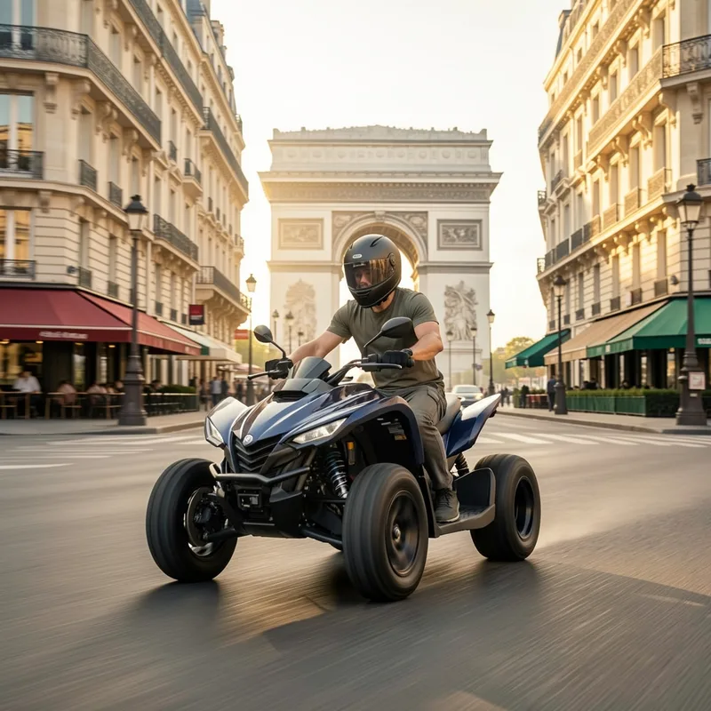 Quad sur les Champs-Élysées : tarifs, circuits et conseils pratiques